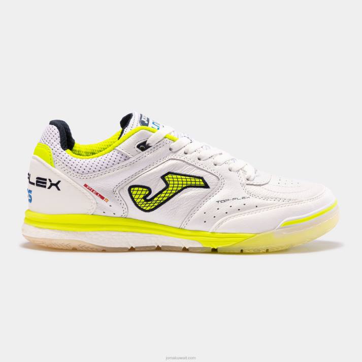 joma_82p4r9_d8a3d8a8d98ad8b6_d8a3d8add8b0d98ad8a9_d983d8b1d8a9_d8a7d984d8b5d8a7d984d8a7d8aa_d8a3d8b9d984d989_d981d984d98ad983.jpg Joma 82P4R9 أبيض أحذية كرة الصالات أعلى فليكس انتعاش 23 lnfs داخلي - Image 1
