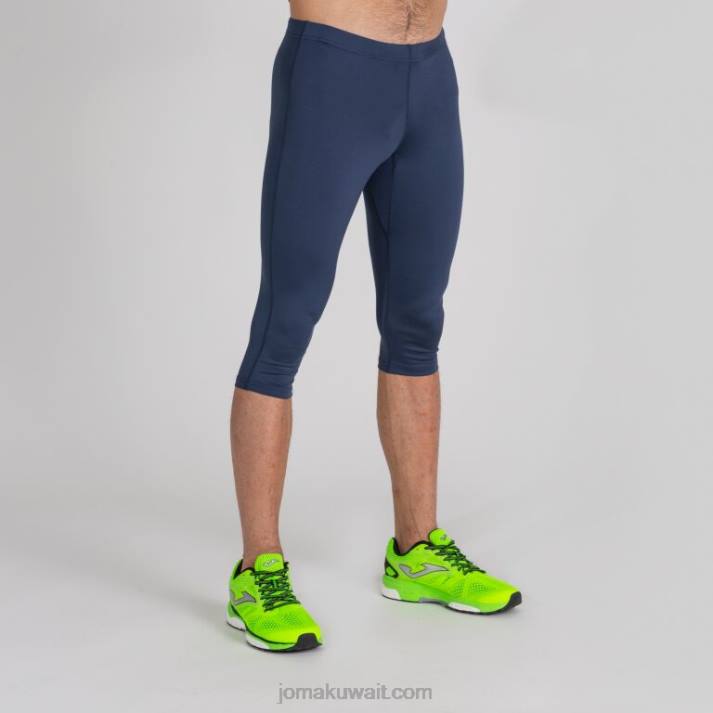 Joma 82P4R1004 الأزرق الداكن 3/4 لباس ضيق يسجل رجال