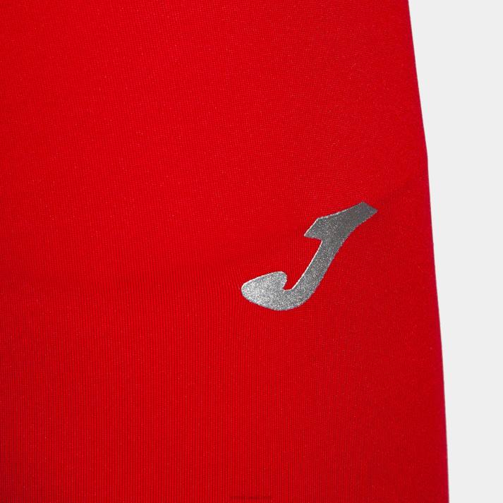 Joma 82P4R2443 أحمر 3/4 لباس ضيق أوليمبيا نحيف