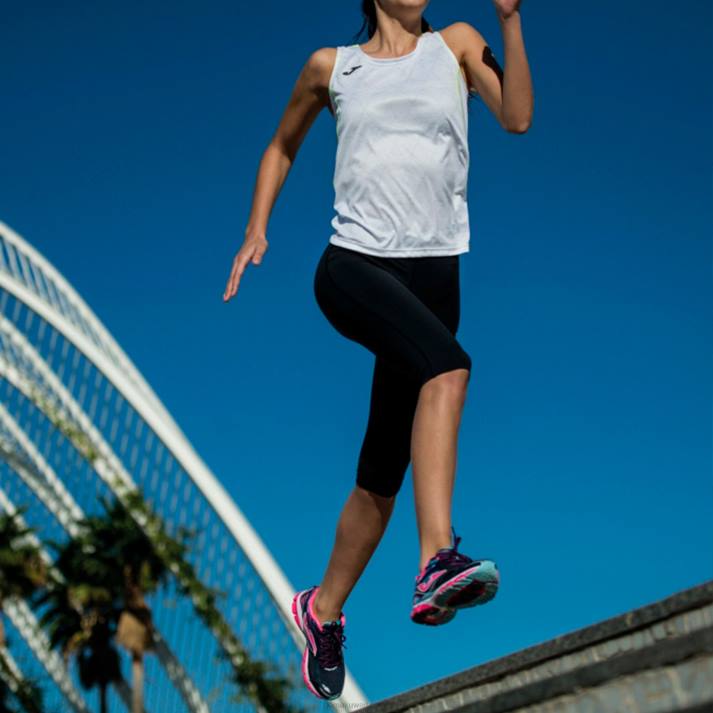 Joma 82P4R3868 أسود 3/4 لباس ضيق أوليمبيا نحيف