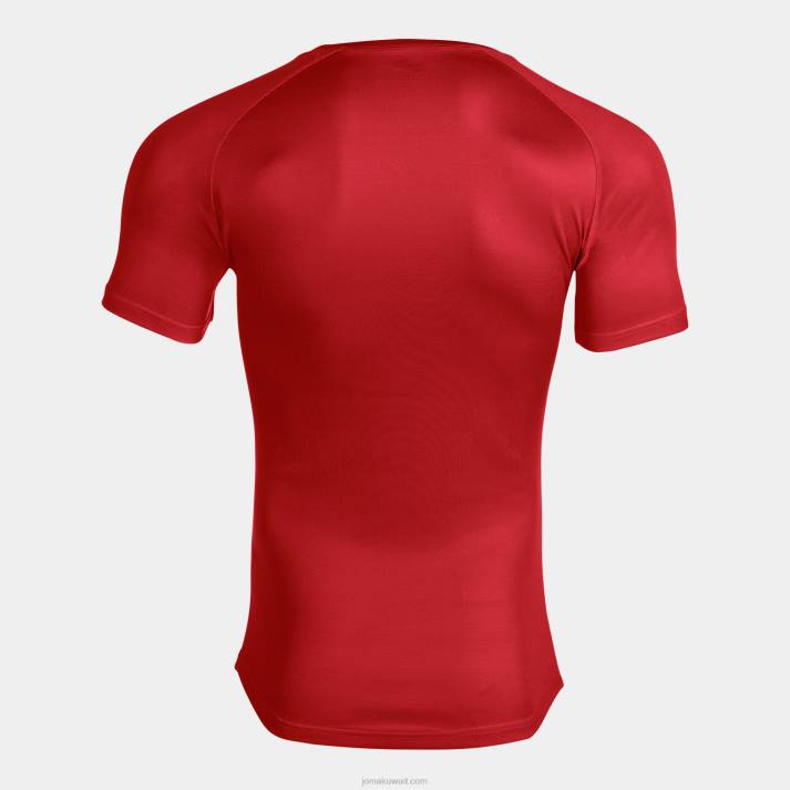 Joma 82P4R1013 أحمر أزرق كحلي قميص بأكمام قصيرة myskin iii رجال