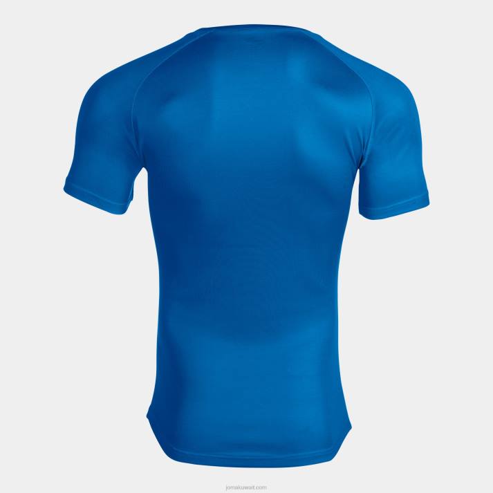 Joma 82P4R1014 الأزرق الملكي الأزرق الداكن قميص بأكمام قصيرة myskin iii رجال