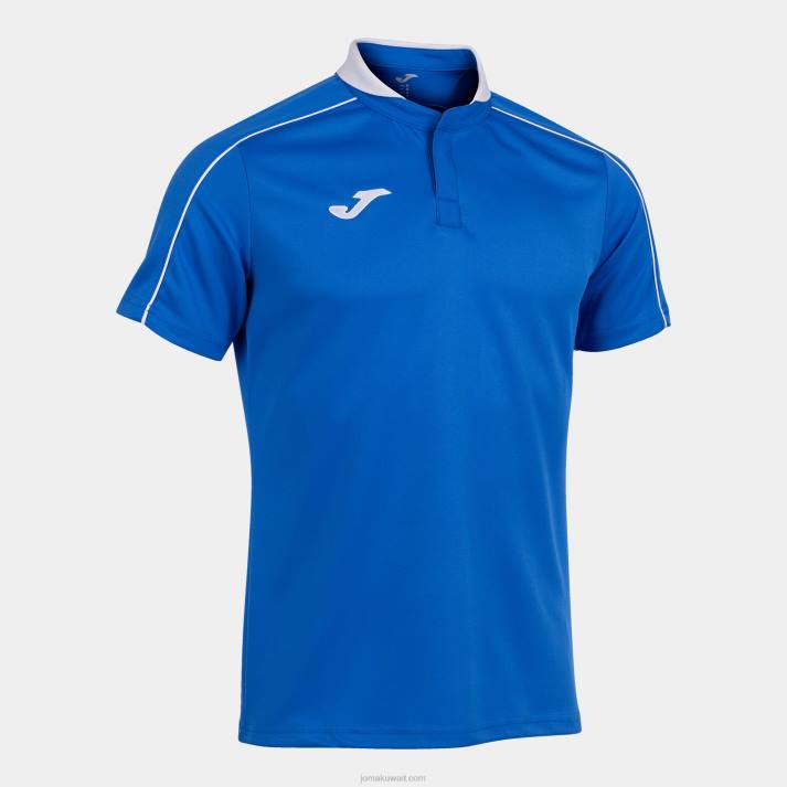 Joma 82P4R1015 الأزرق الملكي قميص بولو قصير الأكمام سكرم رجال