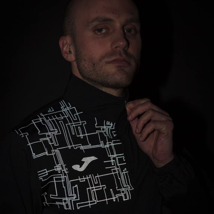 Joma 82P4R1036 أسود قميص من النوع الثقيل النخبة الثامن رجال