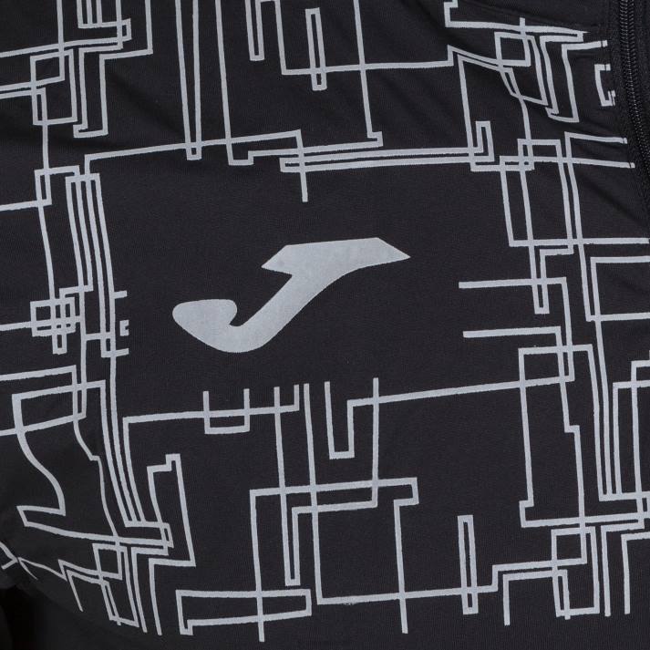 Joma 82P4R1036 أسود قميص من النوع الثقيل النخبة الثامن رجال