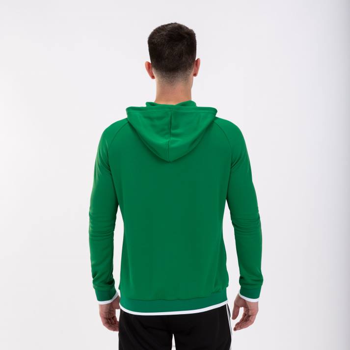 Joma 82P4R1044 أبيض أخضر سوبر نوفا II سترة مقنعين رجال