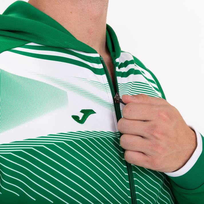 Joma 82P4R1044 أبيض أخضر سوبر نوفا II سترة مقنعين رجال