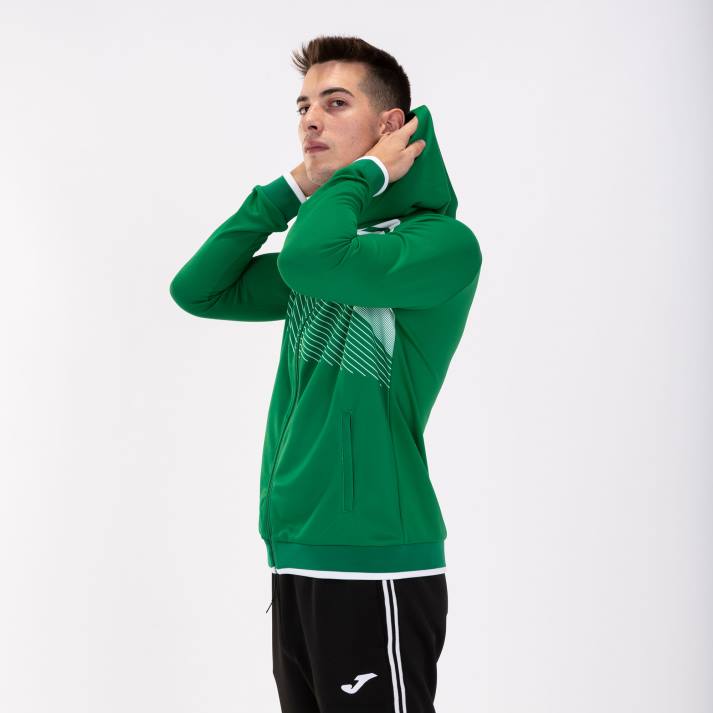 Joma 82P4R1044 أبيض أخضر سوبر نوفا II سترة مقنعين رجال