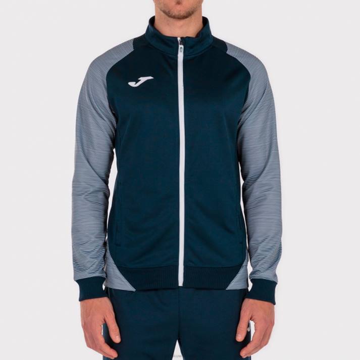 Joma 82P4R1048 الأزرق الداكن الأبيض سترة أساسية ثانيا رجال