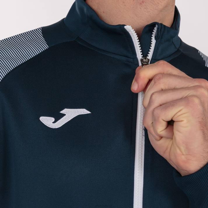 Joma 82P4R1048 الأزرق الداكن الأبيض سترة أساسية ثانيا رجال