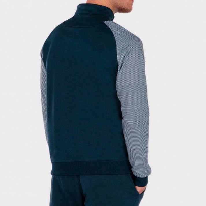 Joma 82P4R1048 الأزرق الداكن الأبيض سترة أساسية ثانيا رجال