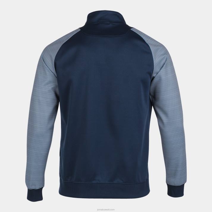 Joma 82P4R1048 الأزرق الداكن الأبيض سترة أساسية ثانيا رجال