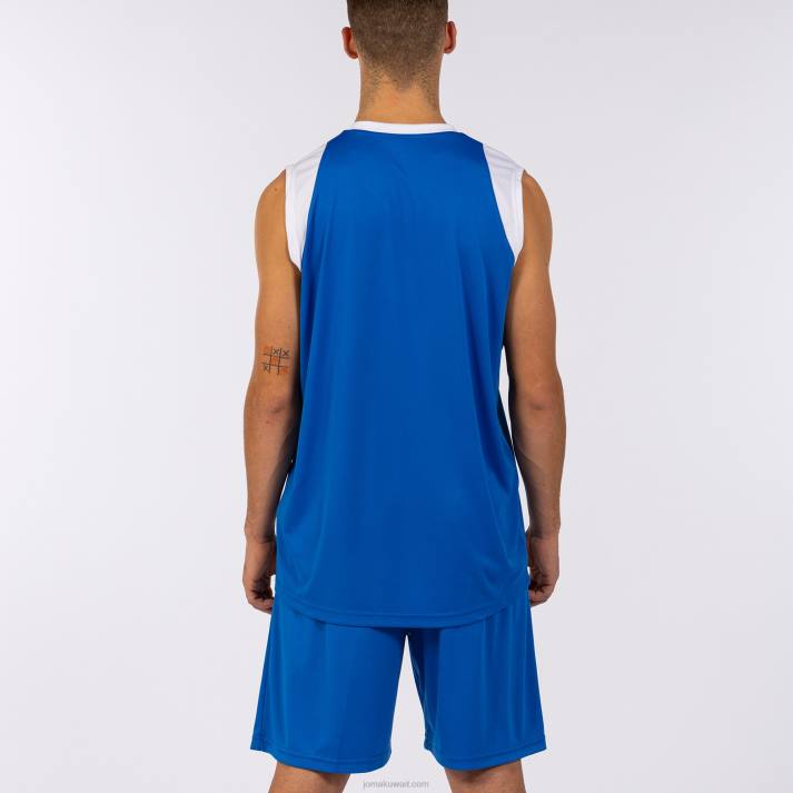 Joma 82P4R1051 أزرق ملكي أبيض تعيين النهائي الثاني