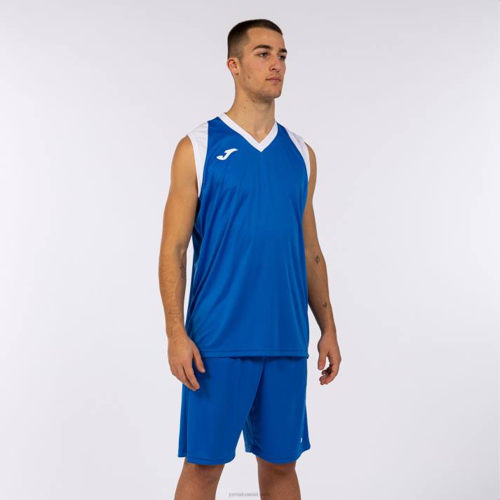 Joma 82P4R1051 أزرق ملكي أبيض تعيين النهائي الثاني