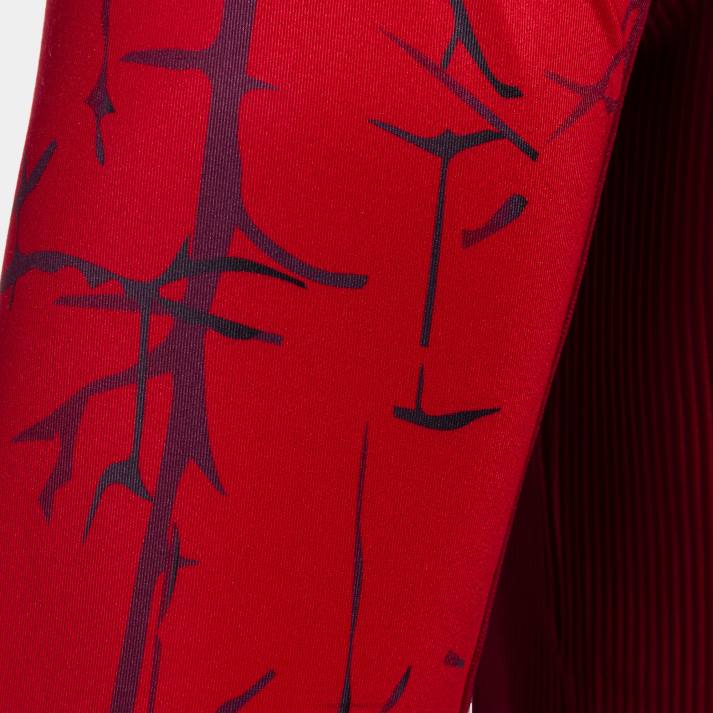 Joma 82P4R1058 أحمر قميص من النوع الثقيل النخبة التاسع رجال