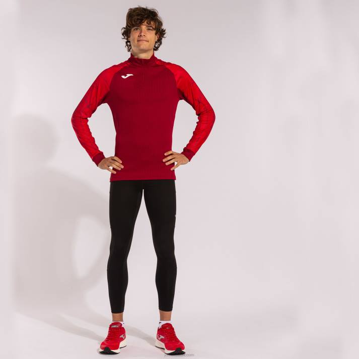 Joma 82P4R1058 أحمر قميص من النوع الثقيل النخبة التاسع رجال