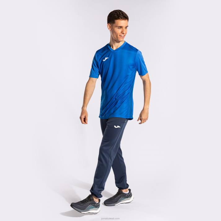 Joma 82P4R1062 الأزرق الملكي قميص قصير الأكمام inter ii رجال