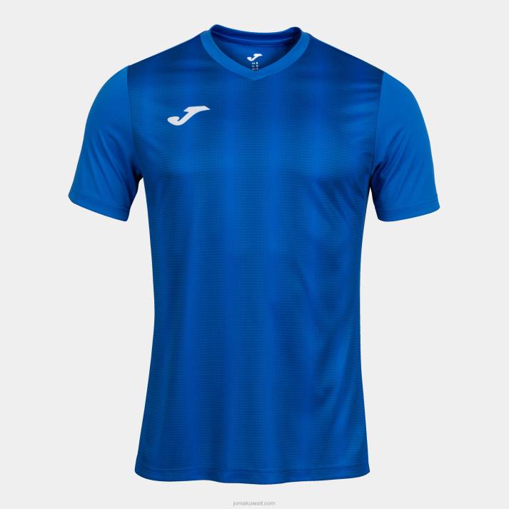 Joma 82P4R1062 الأزرق الملكي قميص قصير الأكمام inter ii رجال