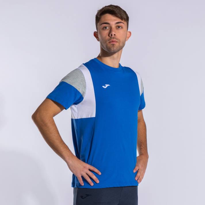 Joma 82P4R1064 الأزرق الملكي قميص بأكمام قصيرة مريحة iii رجال