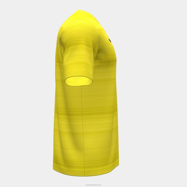 Joma 82P4R1067 أصفر قميص بأكمام قصيرة grafity iii رجال