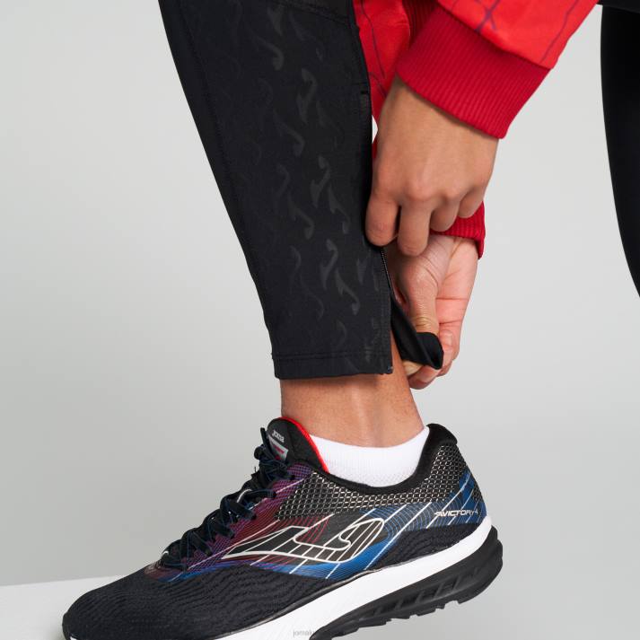 Joma 82P4R1071 أسود لباس ضيق طويل النخبة التاسع