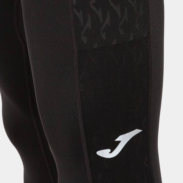 Joma 82P4R1071 أسود لباس ضيق طويل النخبة التاسع