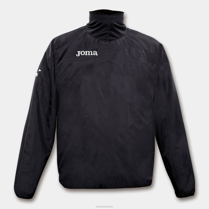 Joma 82P4R1072 أسود سترة واقية من الرياح رجال