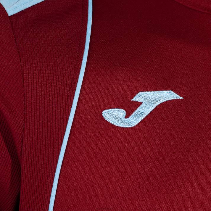 Joma 82P4R1085 بورجوندي السماء الزرقاء قميص بطولة قصيرة الأكمام السابع رجال