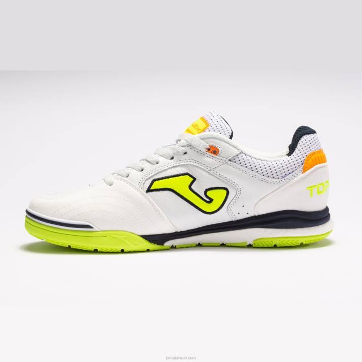 Joma 82P4R108 الجير الأبيض حذاء كرة الصالات أعلى فليكس انتعاش 23 داخلي