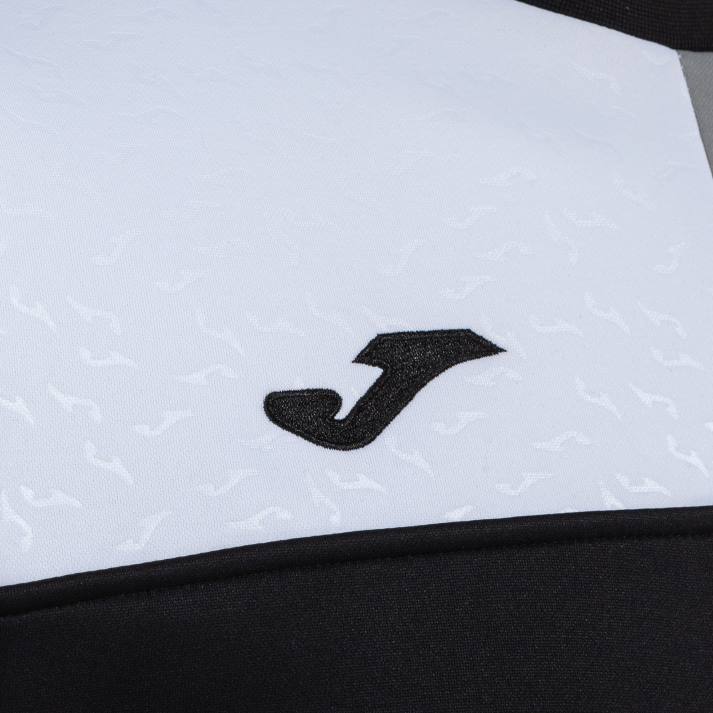 Joma 82P4R1100 أسود أبيض رمادي طاقم قميص من النوع الثقيل v رجال