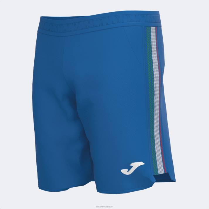 Joma 82P4R111 الأزرق الملكي شورت الاتحاد الايطالى للتنس والباديل