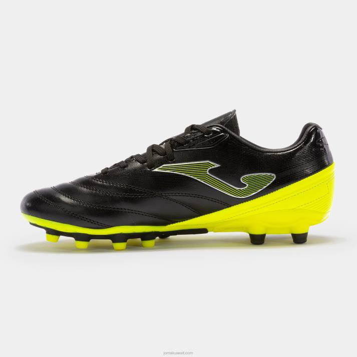 Joma 82P4R1112 أسود أصفر فلوري حذاء كرة القدم Numero-10 23 FG