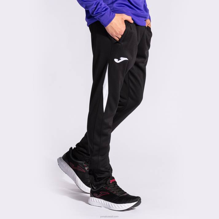 Joma 82P4R1127 أسود أبيض بطولة السراويل الطويلة السابع رجال