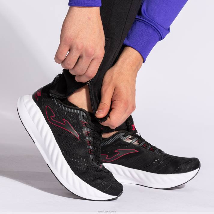 Joma 82P4R1127 أسود أبيض بطولة السراويل الطويلة السابع رجال