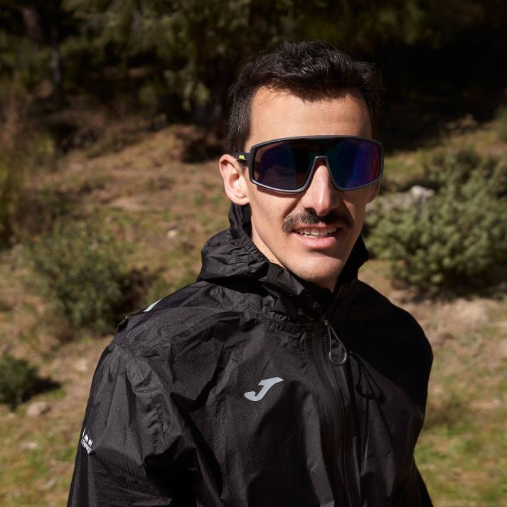 Joma 82P4R1130 أسود سترة المطر r- درب الطبيعة رجال