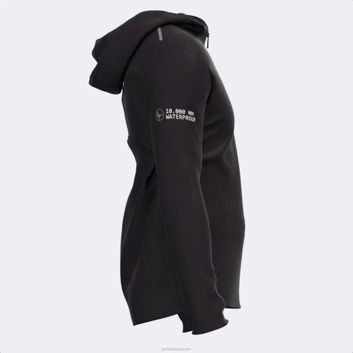 Joma 82P4R1130 أسود سترة المطر r- درب الطبيعة رجال