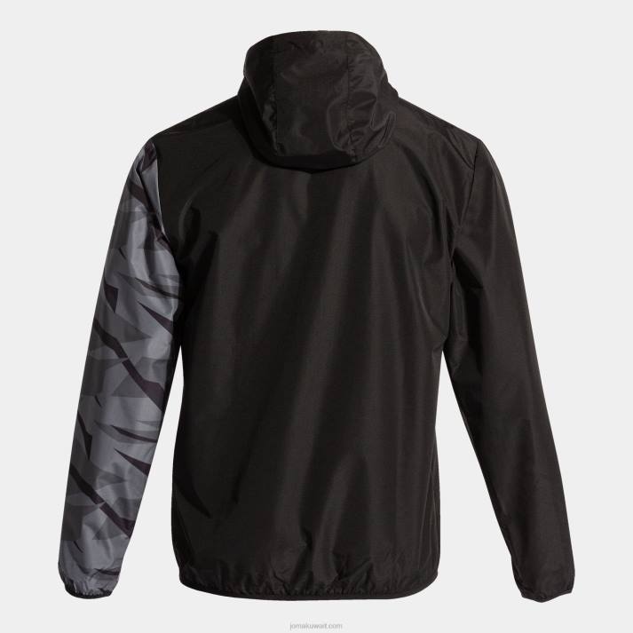 Joma 82P4R1140 أسود رمادي غامق مستكشف المطر رجال