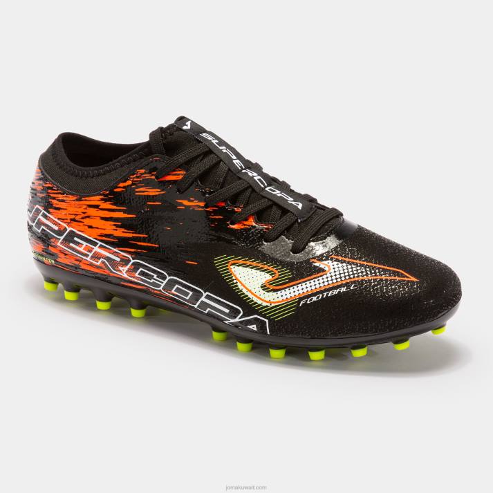 Joma 82P4R1142 المرجان الأسود حذاء كرة القدم سوبركوبا 23 عشب صناعي
