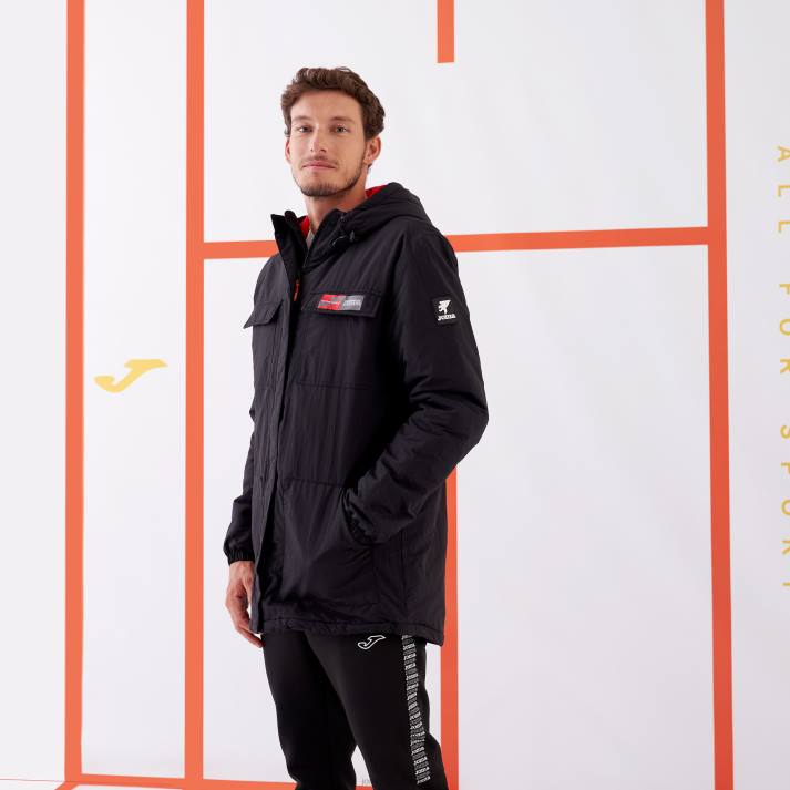 Joma 82P4R1158 أسود لونغز سروال الشارع الحضري رجال