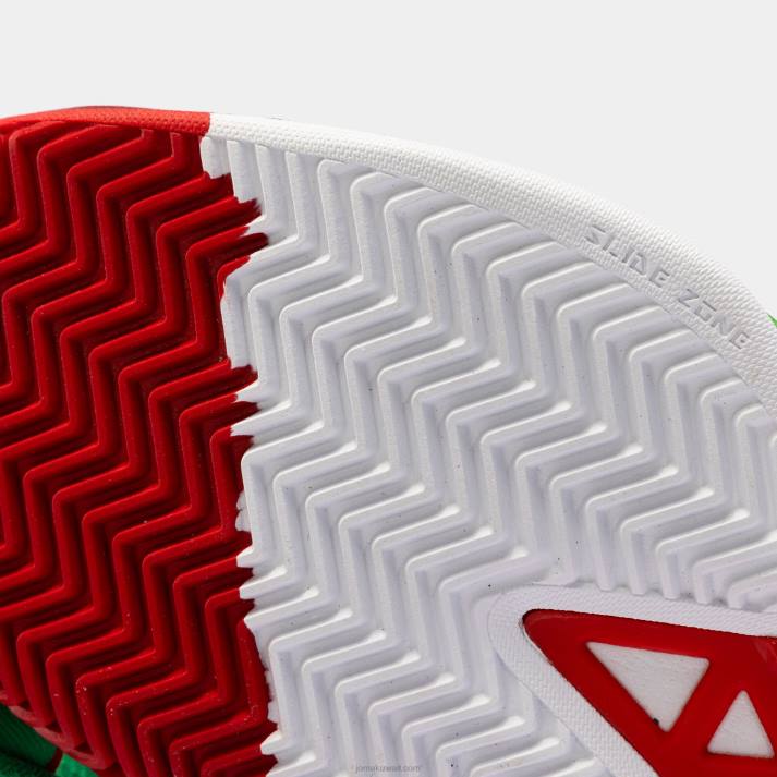 Joma 82P4R115 أبيض أحمر أحذية تي تيس 23 روما كلاي