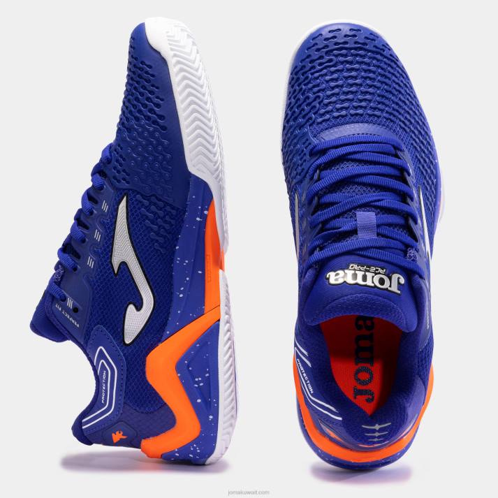 Joma 82P4R1160 الأزرق الملكي الأحمر حذاء t.ace 23 طين رجال