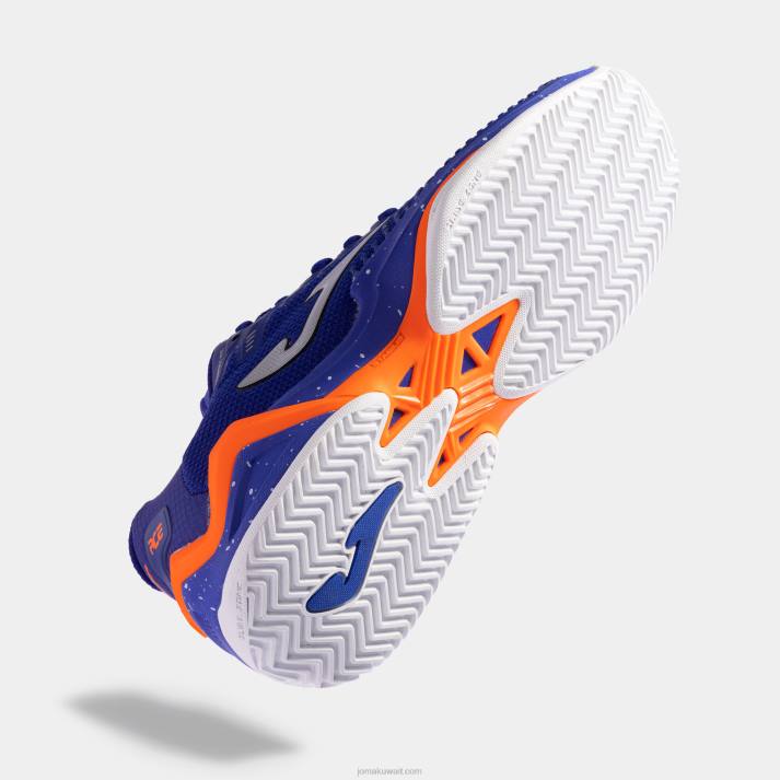 Joma 82P4R1160 الأزرق الملكي الأحمر حذاء t.ace 23 طين رجال