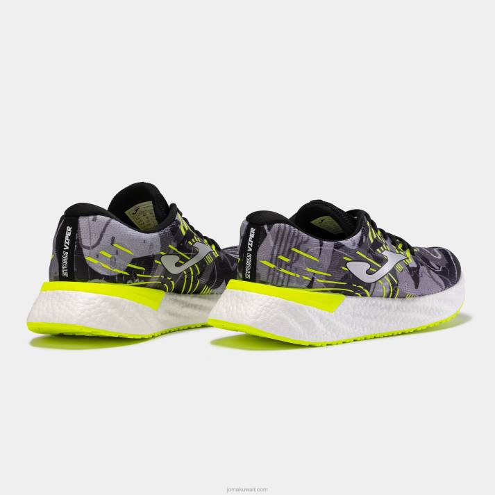 Joma 82P4R1167 أسود حذاء الجري r.viper 23 رجال