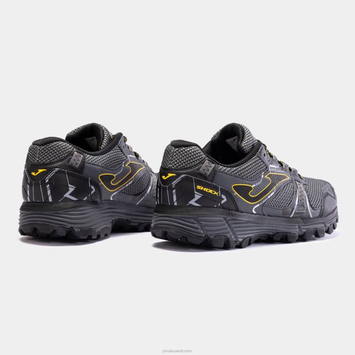 Joma 82P4R1170 الرمادي الداكن حذاء الجري tk.shock 23 رجال