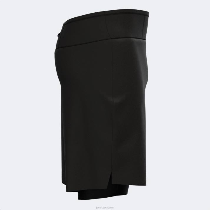 Joma 82P4R1173 أسود مستكشف السراويل رجال