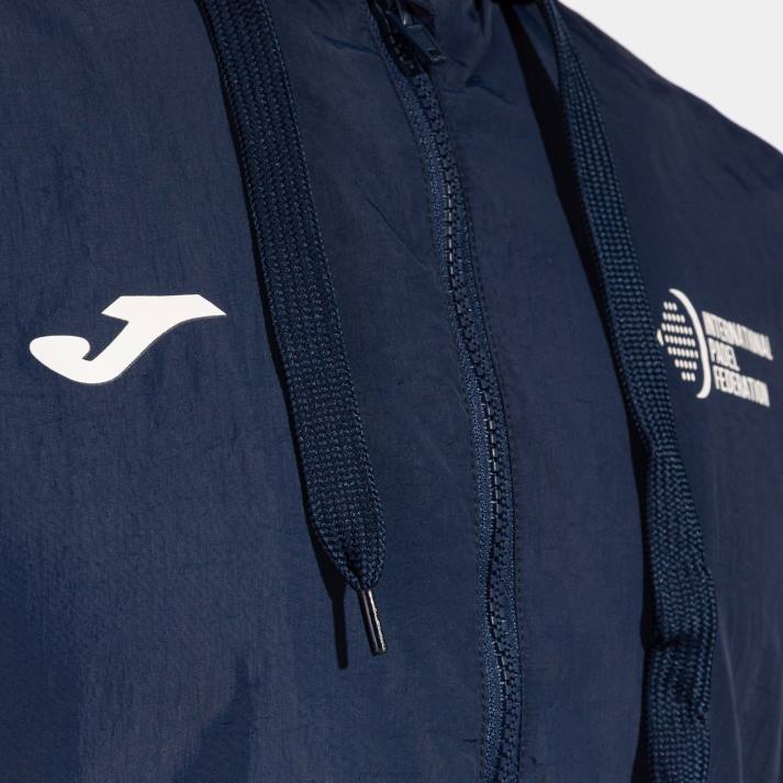 Joma 82P4R1180 الأزرق الداكن الاتحاد الدولي باديل الترفيه سترة مقنعين