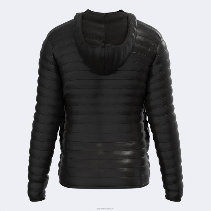 Joma 82P4R1183 أسود مستكشف سترة خفيفة رجال