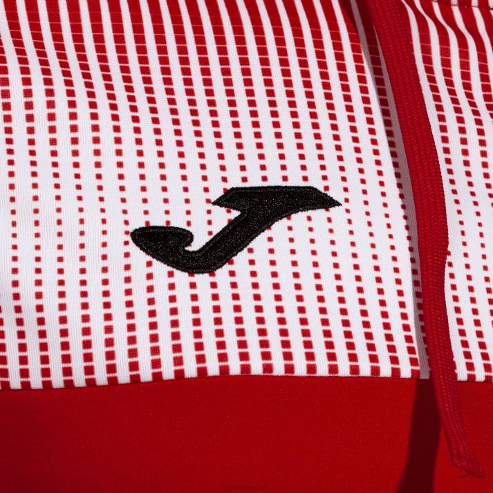 Joma 82P4R1184 احمر ابيض سترة مقنعين صديقة للبيئة سوبرنوفا رجال