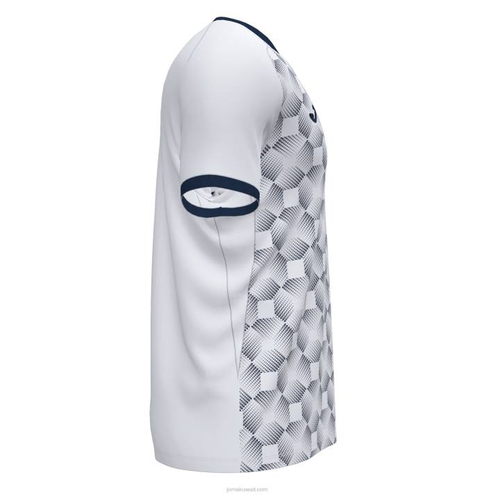 Joma 82P4R118 أبيض كحلي قميص بأكمام قصيرة سوبر نوفا iii رجال