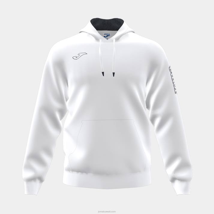 Joma 82P4R1192 أبيض سترة مقنعين الشارع الحضري رجال